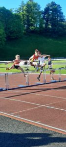 Reaching new heights as Fiachna clears the hurdles