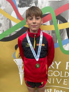 U13 boys Ni &Ulster Combined Event Champion